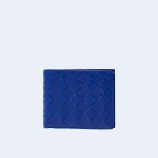 보테가 베네타 인트레치아토 반지갑 블루